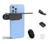 Allayu Objectif Miroir, pour capturer des Reflets époustouflants où Que Vous Soyez, Ensemble de Clips Miroir HD réglables pour Photographie, Smartphone, Noir