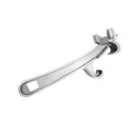 Allayu Ouvre-boîtes de peinture étanche pour seaux, en alliage d'aluminium, avec clé intégrée pour une utilisation durable et un gain de temps. Multifonctionnel.