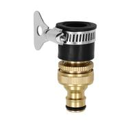Allayu Raccord de Robinet en Laiton pour Machine à Laver, permettant Une Connexion Efficace avec Un Adaptateur Universel pour Tuyau de Robinet Cuisine et Jardin.