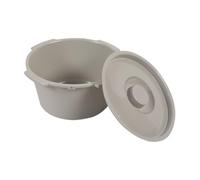 Allayu Seau de rechange multifonctionnel pour chaise percée avec couvercle, idéal pour les enfants et les personnes âgées. Ce seau demi-seau avec couvercle est parfait pour favoriser leur autonomie à