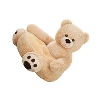 Allayu Structure Durable Enfants canapé siège Polyvalent Enfants Chaise Fauteuil Polyester Enfants Chaise Fauteuil Animal canapé siège, Ours en Peluche