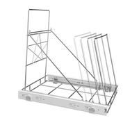 Allayu Support de Poubelle sous évier, Coulissant et Facile d'accès, pour Une Meilleure Organisation de la Cuisine et Un Gain de Place Optimal. Étagère à Poubelle