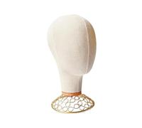 Allayu Support de tête de mannequin perruque léger faisant le coiffage et le séchage des perruques chapeaux casquettes accessoires à la maison Salon perruque faisant support tête mannequin