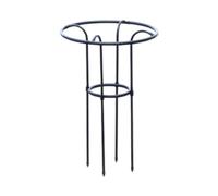 Allayu Support de treillis obélisque de jardin vertical, support robuste pour plantes grimpantes et légumes. Le treillis parapluie vertical peut présenter superbes paysages végétaux, Noir, 70 cm