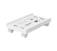 Allayu Support tour pour unité centrale, réglable et mobile, avec quatre roulettes pour une utilisation polyvalente à domicile, au bureau en salle d'étude. Support pour