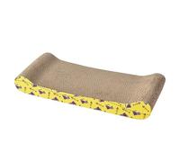 Allayu Tapis à griffer pour Chat, lit-griffoir, griffoir intégré, Couchage pour Chat pour Jouer et se détendre, sans Danger pour Les Meubles, protège Vos Meubles des dommages