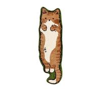 Allayu Tapis de Ferme Moderne et Doux pour Chat, entrée, Salle à Manger, Salle de Jeux, Couverture antidérapante, paillasson d'intérieur pour Un Rangement Facile.