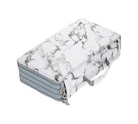 Allayu Trousse à crayons portable grande capacité à plusieurs niveaux pour les amateurs d'art recherchant espace et rangement pour leurs fournitures colorées. 300 emplacements pour crayons de couleur.