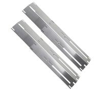 Allayu Vivez des Moments de Barbecue Uniques grâce à la Grille Universelle réglable, au Couvercle de brûleur et au déflecteur Chaleur argentés, 2 pièces, 11.75 Pouces