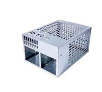 ALLBASA Piege a Rat Metal XXL,Cage Attrape Souris Multi-Capture,No Kill, Réutilisable,Attraper Les Rats et Autres Rongeurs pour Usage Intérieure/Extérieure (1, Grand)