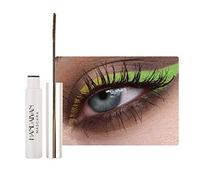 Allbestaye Mascara coloré imperméable pinceau fin Cils verts noirs et blancs maquillage longue tenue