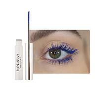 Allbestaye Mascara coloré imperméable pinceau fin Cils verts noirs et blancs maquillage longue tenue