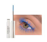 Allbestaye Mascara coloré imperméable pinceau fin Cils verts noirs et blancs maquillage longue tenue