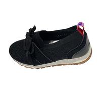 Allbestop Basket Cuir, Chaussures Orthopédiques Femme Chaussure Tennis de Table Sneakers Ouverte Chaussure Running Femme Chaussures Randonnée Basket Marche Jogging Fille, Sport Confort(Noir,39)