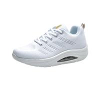 Allbestop Basket Femme, Chaussure Orthopedique Femme Chaussure Tennis de Table Sneakers Chaussures de Running Randonnée Marche Jogging Fille, Chaussures Sport Hip Hop Ete Confortable(Blanc,39)