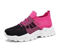 Allbestop Basket Femme Orthopedique, Chaussure Orthopedique Femme Tennis de Table Sneakers Chaussures Running Chaussures Randonnée Chaussure Marche Jogging Fille, Mode et Sport pour de(Rouge,40)
