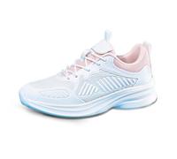 Allbestop Basket Femme Plateforme, Chaussures Orthopédiques Femme Tennis de Table Sneakers Running Shoes Chaussures de Randonnée Basket Marche Ensemble Jogging Stylé, Chaussure Sport(Rose,40)