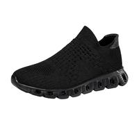 Allbestop Basket Fitness Femme, Chaussures Orthopédique Femme Chaussures de Tennis de Table Femmes Sneakers Running Chaussure Randonnee Basket Marche Ensemble Jogging Stylé, Sport Training(Noir,43)