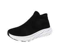 Allbestop Basket Legere Femme, Chaussures Orthopédiques Short Tennis Femme Sneakers Ouverte Chaussures de Running de Randonnée Basket Marche Ensemble Jogging Stylé, Mode et Sport pour(Blanc,43)