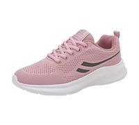 Allbestop Basket Montante Femme, Chaussure Orthopédique Femme Tennis de Table Sneakers Ouverte Basket Running Chaussures Randonnée Chaussures de Marche Jogging, Chaussure Sport Badminton(Rose,41)