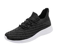 Allbestop Basket Slip on Femme, Chaussure Orthopedique Femme Chaussures de Tennis Basket Sneakers Running Short Randonnée Chaussures de Marche Ensemble Jogging, Chaussure Sport Fitness(Noir,40)