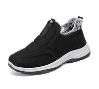 Allbestop Basket Slip on Femme, Chaussures Femme Orthopédique Tennis Chaussures Sneakers Ouverte de Running Short Randonnée Basket de Marche Ensemble Jogging Stylé, Sport en Salle Chaussure(Noir,41)