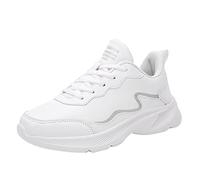 Allbestop Basket Tennis Légères Respirante Outdoor Training,Basket Femme New Solde Chaussures De Sport Garçon Sabots De Jardinage Femme Haute Plateforme Sandales Fem(Blanc,41)