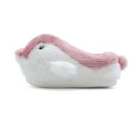 Allbestop Baskets Cher Mode Chaussons d'hiver Confortables pour Femmes, Motif Pingouin, entièrement fermés, pour Plus de Confort et de Chaleur à l'intérieur Appartements Femmes Sandales(Rose,45)