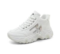 Allbestop Baskets Décontractées Ouvertes, Chaussures Orthopédiques Femme Chaussures de Tennis Basket Sneakers Femme Basket Running de Randonnée Marche Ensemble Jogging Stylé, Sport(Blanc,39)