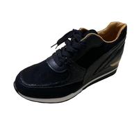 Allbestop Baskets et Chaussures de Sport Femme, Chaussures Orthopediques Femmes Tennis Femme Sneakers Ouverte Chaussure Running de Randonnée Marche Jogging Fille, Chaussure Sport Cuir(Noir,42)