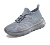 Allbestop Baskets et Chaussures de Sport pour Femmes, Chaussure Orthopédique Femme Tennis Femme Confortable Sneakers Ouverte Running Chaussures Randonnée Chaussure Marche Jogging Fille, de(Gris,42)