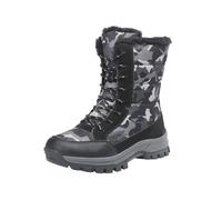 Allbestop Boots Femme, Bottines Punk à Lacets Femme Bottes Neige Bottines à Lacets Cuir Hiver Chaussure Bottes Women Shoes(Noir,40)