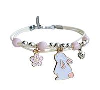 Allbestop Bracelet Femme Bracelet Pierre,Naturelle Collier Femme Argent Bracelet Manchette Femme Bracelet Personnalism Cadeau Homme 20 Ans Calendrier De L' Femme(A,Taille unique)