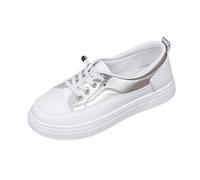 Allbestop Chaussure Basketball, Chaussure Orthopédique Tennis Chaussures Femme Barefoot Sneaker Running Short Randonnée Femme Basket Marche Jogging Fille, Chaussures Mode et Sport pour de(Argent,36)