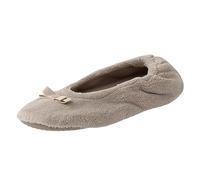 Allbestop Chaussure Bottine Cuir maison chaussettes de sol chaudes chaussettes d'intérieur en laine et pantoufles en coton velours Running Chaussure(Beige,40)