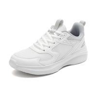 Allbestop Chaussure de Basket, Chaussure Orthopedique Femme Tennis de Table Basket Sneakers Femme Running Randonnée Marche Jogging Fille, Sport Chaussures Chaussures Confortable(Gris,42)