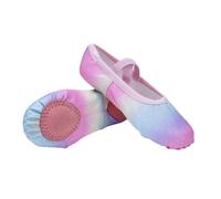 Allbestop Chaussure Princesse Fille Chaussures de Danse Classique Brillantes Au Design Contrasté et Offrant Une Excellente Sensation Pointure Standard Conviennent Aux Enfants et Aux Adultes(Rose,31)