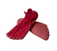 Allbestop Chaussures de Basket, Chaussure Orthopédique Femme Tennis Chaussures Femme Barefoot Sneaker Basket Running Chaussure de Randonnée Marche Jogging Fille, Sport Automne Confortable(Rouge,36)