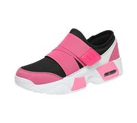 Allbestop Chaussures de Basket, Chaussure Orthopédique Short Tennis Femme Sneaker d'arts Martiaux Légers Basket Running Femme Chaussures de Randonnée Chaussure Marche Jogging, Sport Golf(Rose,40)