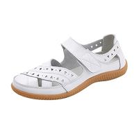 Allbestop Chaussures De Marche Confortables Femmes Respirant à Lacets Chaussures Plates Décontractées Unisexe Léger de Travail Sportif Respirant Slip Travail Formateurs(Blanc,38)