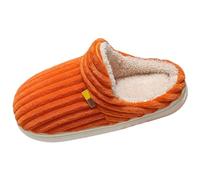 Allbestop Compensées pour Femmes Bout Fermé Nouveau modèle, Couleur Unie, Style Couple, Chaussures épaisses, Chaudes et Confortables, Automne et Hiver Bottes Pluie Fantaisie(Orange,37)