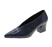 Allbestop Escarpins Femme Élégantes Talons Aiguilles,Escarpins Femme Petit Talon Confortable Chaussure À Talon Sandale Piscine Femme Tong Femme Compensées Sandale Femme Plate Prote(Bleu foncé,38)