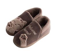 Allbestop Extérieur Pantoufles Chaussons Confort,Pantoufles Homme Confortable Chaussures Pieds Pantoufle Femme Hiver Chaussures De Plage Homme Sandales Compensées Basket Securite S(Café,42)
