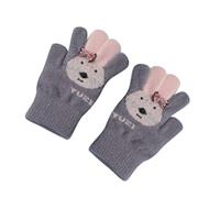 Allbestop Noel gants Thermique Mitaines Moelleuses,Gants Tactiles Enfant Mitaine Femme Bonnet Bebe Des Gants Chauffants Bonnet Cache Cou Enfant Gants Et Moufles Femme(Grey,Taille unique)