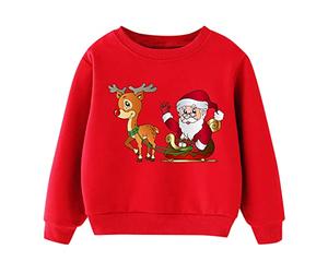 Allbestop Pull Noel Enfant Cardigan Bébé Manteaux,Pull Enfant Garcon 4 Ans Cadeau Noel Cardigan Enfant Fille Poncho Enfant Sweater Enfant Fille Vêtements Enfant 1 Ans Garçon(b-W,5-6 Ans)