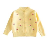 Allbestop Pull Noël Enfant Enfants Fun Col Rond Pull,Pull Enfant Noel Garcon Pull Polaire Enfant Cardigan Garcon 5 Ans Pull Noël Vêtements Enfants Garçons Cadeau Noel Papa(A-Jaune,2-3 Ans)