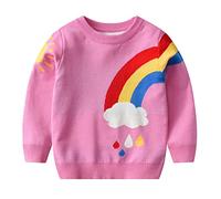 Allbestop Pull Noël Enfant Noël Bébé Cardigan Blouson,Pull Garcon 12 Ans Ensemble Basket Enfant Gilet Cardigan Enfant Fille Sweatshirt Zippé Enfant Sweat Enfant Fille Sweat À Capuche(2-Rose,4-5 Ans)