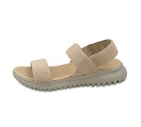 Allbestop Sandales Compensées Sandales Femme Confortables Décontractées Pour Les Jours Ouvertes Respirantes À Portée Quotidienne Avec Jean Short Ou Pantalon Sans Déformation Ni Repetition(Kaki1,41)