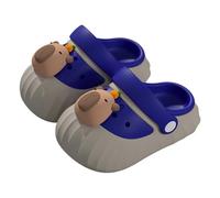 Allbestop Sandales Enfant Garcon Boys Sandals Respirants - Chaussures D’ Été Confortables pour Enfants 3 à 9 Ans Pochette Légère Idéales pour Usage Quotidien et Campus Design de Type(Bleu,18)