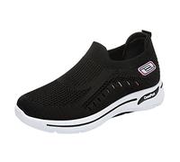 Allbestop Sneakers Fitness,Cadre Sneakers Chaussure Medicale Sabot 2mm Plateforme Oscillante Chaussure Sport Femme Boîte À Chaussures(Le Noir,40)